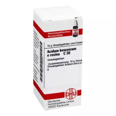 DHU Acidum benzoicum e res. C 30, 10 g
