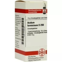 ACIDUM FORMICICUM D 200 Globuli, 10 g