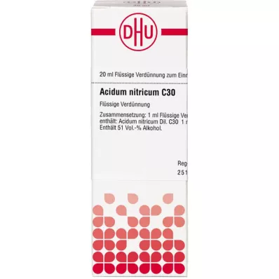 ACIDUM NITRICUM C 30 Dilution, 20 ml