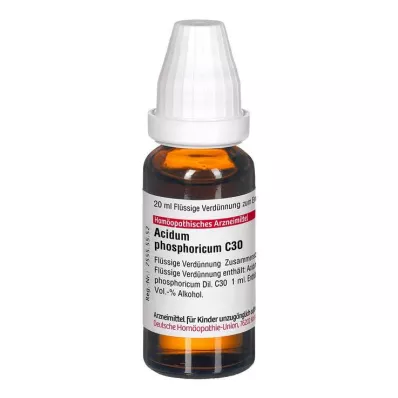 DHU Acidum phosphoricum C 30 Dilution, 20 ml