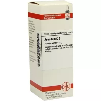 ACONITUM C 6 Dilution, 20 ml