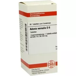 ADONIS VERNALIS D 6 Tabletten, 80 St