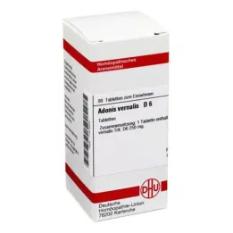 ADONIS VERNALIS D 6 Tabletten, 80 St