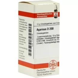 AGARICUS D 200 Globuli, 10 g