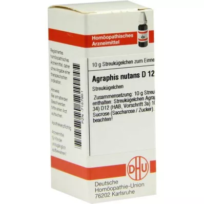 DHU Agraphis Nutans D 12 Globuli, 10 g