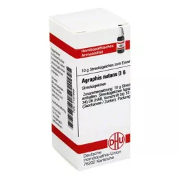 AGRAPHIS NUTANS D 6 Globuli, 10 g