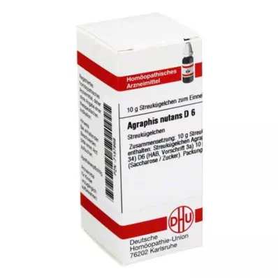 DHU Agraphis Nutans D 6 Globuli, 10 g