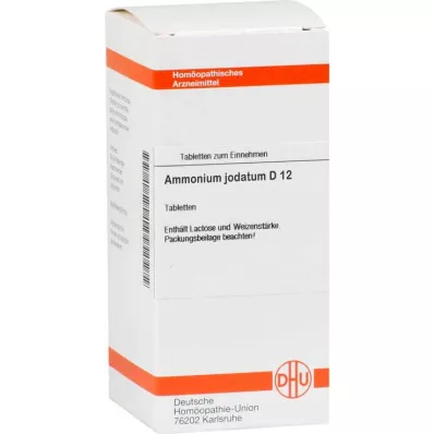 AMMONIUM JODATUM D 12 Tabletten, 80 St