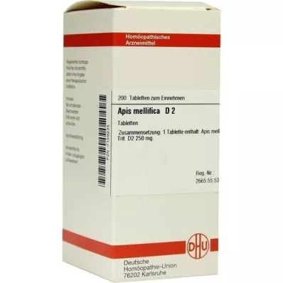 APIS MELLIFICA D 2 Tabletten, 200 St