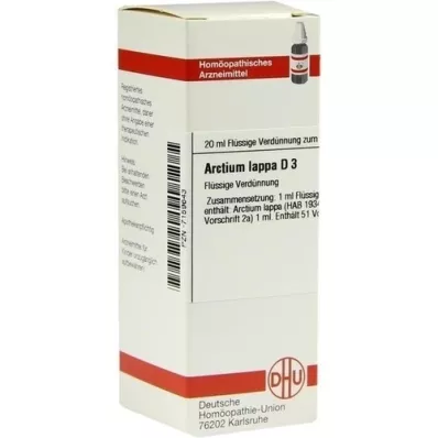 ARCTIUM lappa D 3 Dilution, 20 ml