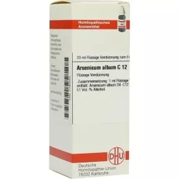 ARSENICUM ALBUM C 12 Dilution, 20 ml