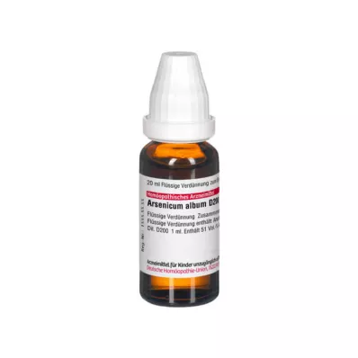 ARSENICUM ALBUM D 200 Dilution, 20 ml