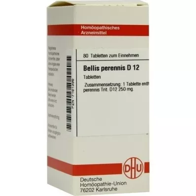 BELLIS PERENNIS D 12 Tabletten, 80 St