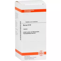 BORAX D 30 Tabletten, 80 St