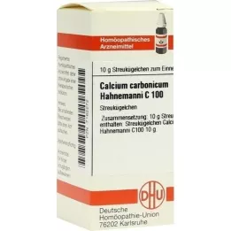 CALCIUM CARBONICUM Hahnemanni C 100 Globuli, 10 g