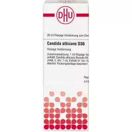 CANDIDA ALBICANS D 30 Dilution, 20 ml