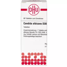 CANDIDA ALBICANS D 30 Tabletten, 80 St