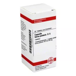 CAPSELLA BURSA pastoris D 6 Tabletten, 80 St