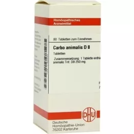 CARBO ANIMALIS D 8 Tabletten, 80 St