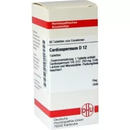 CARDIOSPERMUM D 12 Tabletten, 80 St