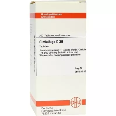 CIMICIFUGA D 30 Tabletten, 200 St