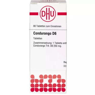CONDURANGO D 6 Tabletten, 80 St