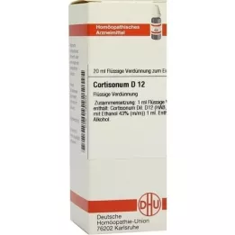 CORTISONUM D 12 Dilution, 20 ml