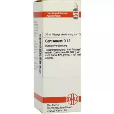 CORTISONUM D 12 Dilution, 20 ml