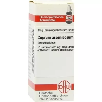 CUPRUM ARSENICOSUM C 200 Globuli, 10 g