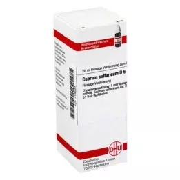 CUPRUM SULFURICUM D 6 Dilution, 20 ml