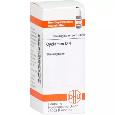 DHU Cyclamen D 4 Globuli, 10 g