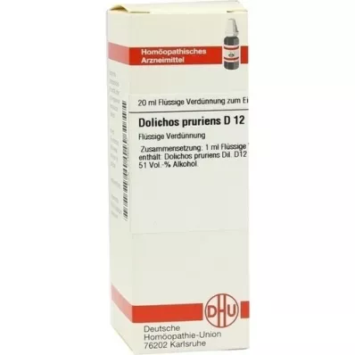 DOLICHOS PRURIENS D 12 Dilution, 20 ml