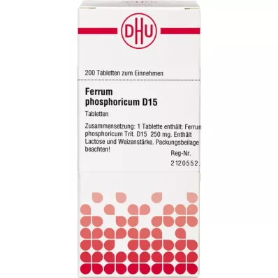 FERRUM PHOSPHORICUM D 15 Tabletten, 200 St
