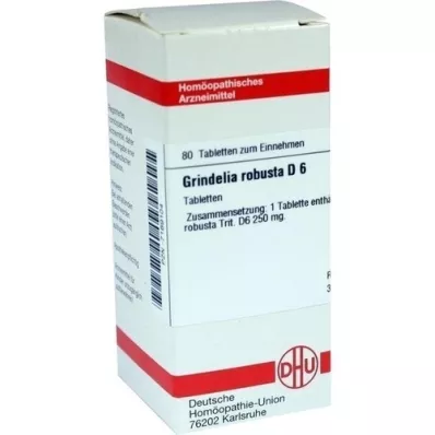 GRINDELIA ROBUSTA D 6 Tabletten, 80 St