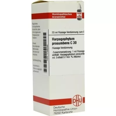 HARPAGOPHYTUM PROCUMBENS C 30 Dilution, 20 ml