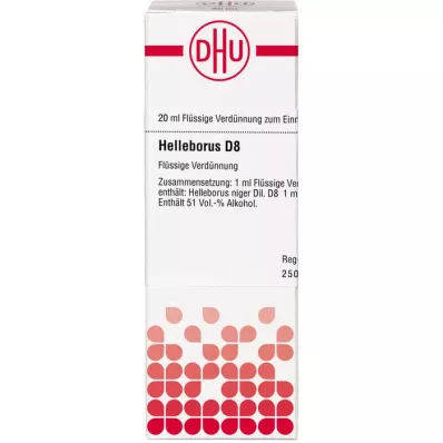 HELLEBORUS D 8 Dilution, 20 ml