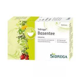 SIDROGA Wellness Basentee Filterbeutel, 20X1.5 g