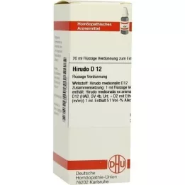 HIRUDO D 12 Dilution, 20 ml