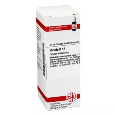 DHU Hirudo D 12 Dilution, 20 ml