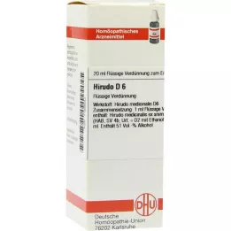 HIRUDO D 6 Dilution, 20 ml