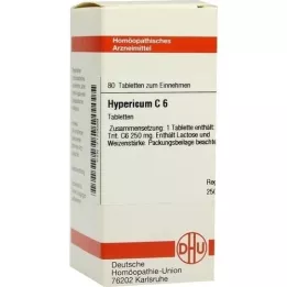 HYPERICUM C 6 Tabletten, 80 St