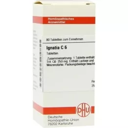 IGNATIA C 6 Tabletten, 80 St