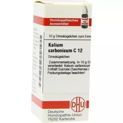 KALIUM CARBONICUM C 12 Globuli, 10 g