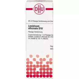 LEVISTICUM OFFICINALIS D 10 Dilution, 20 ml