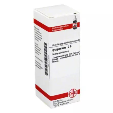LYCOPODIUM C 6 Dilution, 20 ml