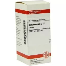 MARUM VERUM D 12 Tabletten, 80 St