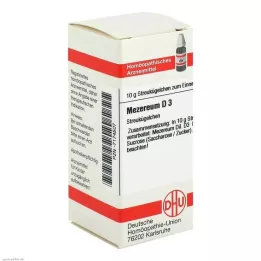 MEZEREUM D 3 Globuli, 10 g