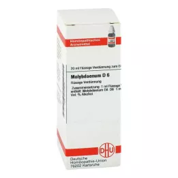 MOLYBDAENUM D 6 Dilution, 20 ml
