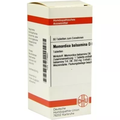 MOMORDICA BALSAMINA D 6 Tabletten, 80 St