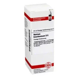NATRIUM BICARBONICUM D 6 Dilution, 20 ml